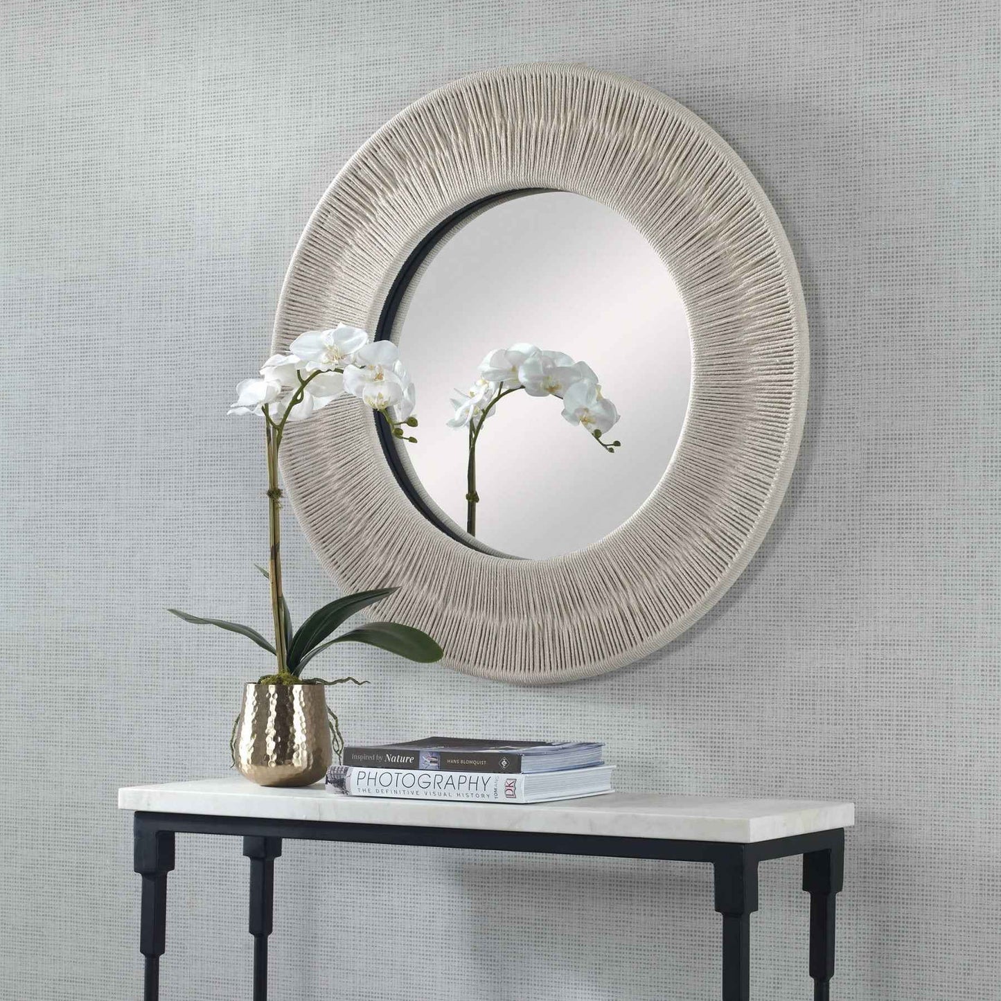 SAILOR'S KNOT SMALL ROUND MIRROR