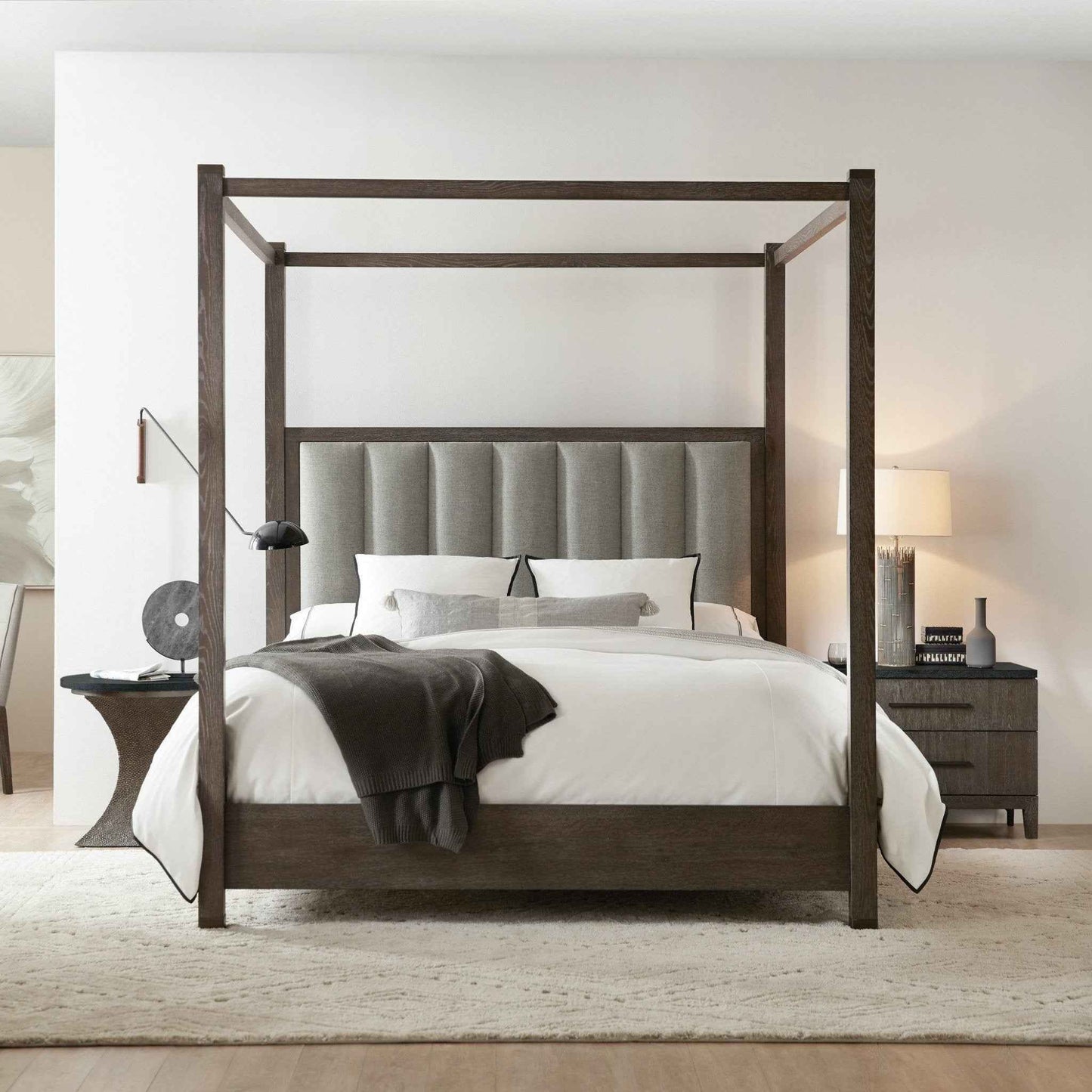 SAN MARCOS BLUESTONE TOP NIGHTSTAND