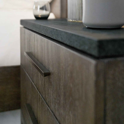 SAN MARCOS BLUESTONE TOP NIGHTSTAND