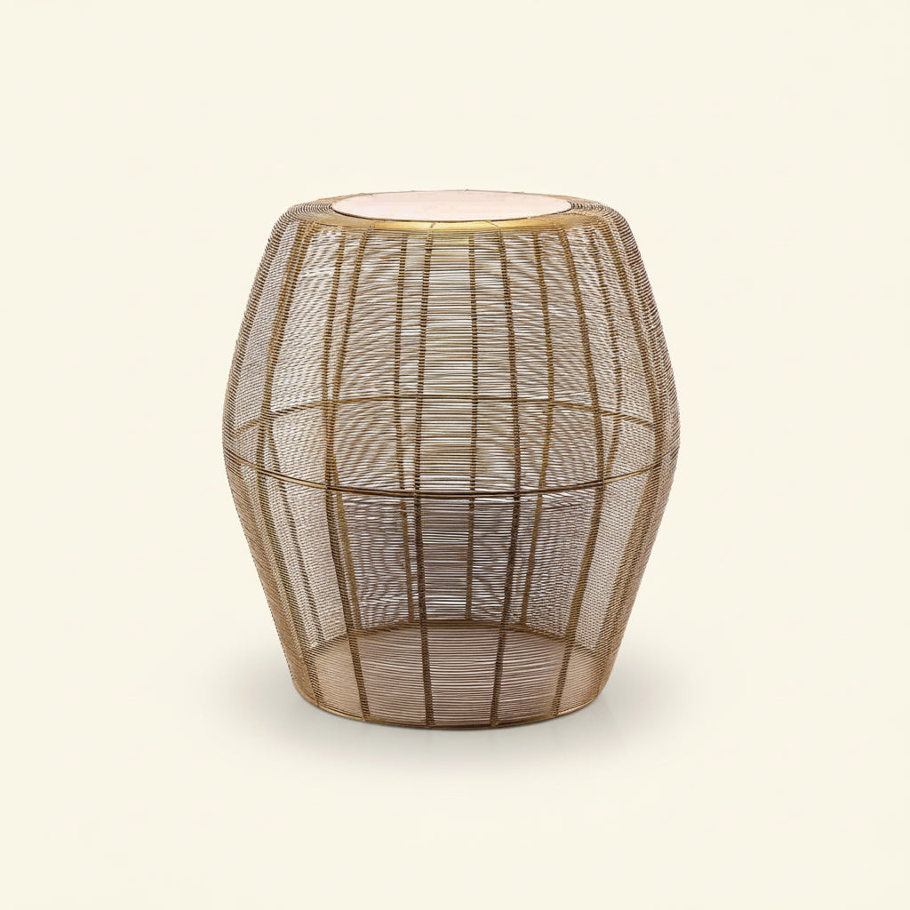 SATURN SIDE TABLE / GOLD