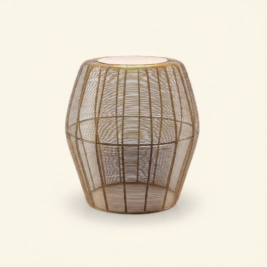 SATURN SIDE TABLE / GOLD