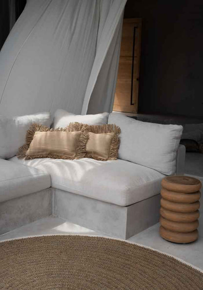SEAGRASS & COTTON CARPET | NATURAL | MEDIUM