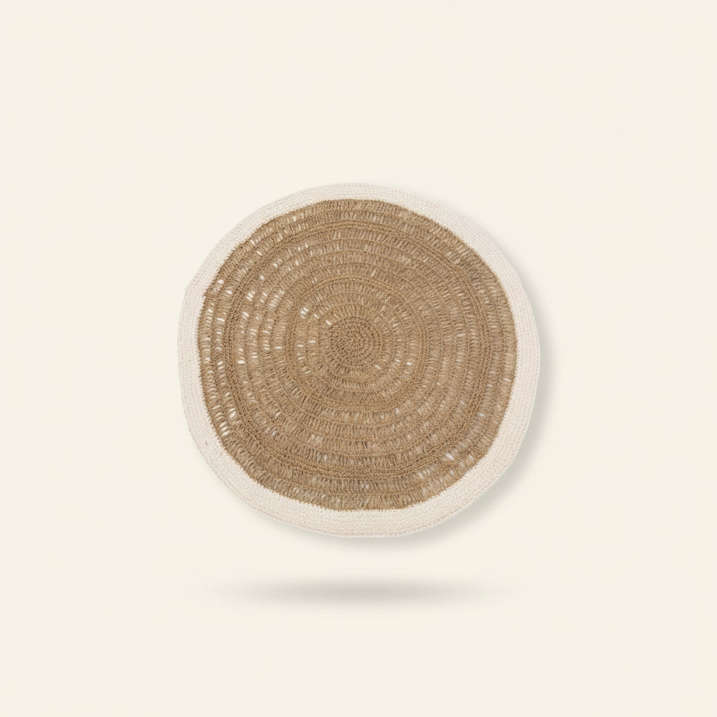 SEAGRASS & COTTON CARPET | NATURAL | MEDIUM