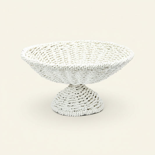 SEAGRASS FRUIT PLATTER / WHITE