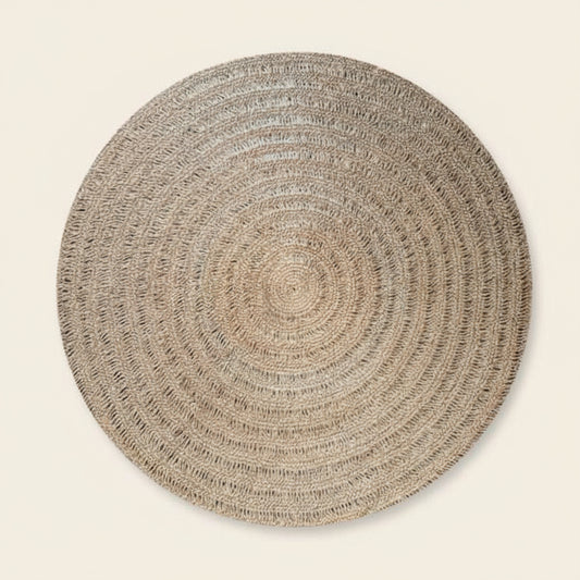 Seagrass Round Carpet | Natural | 100 cm