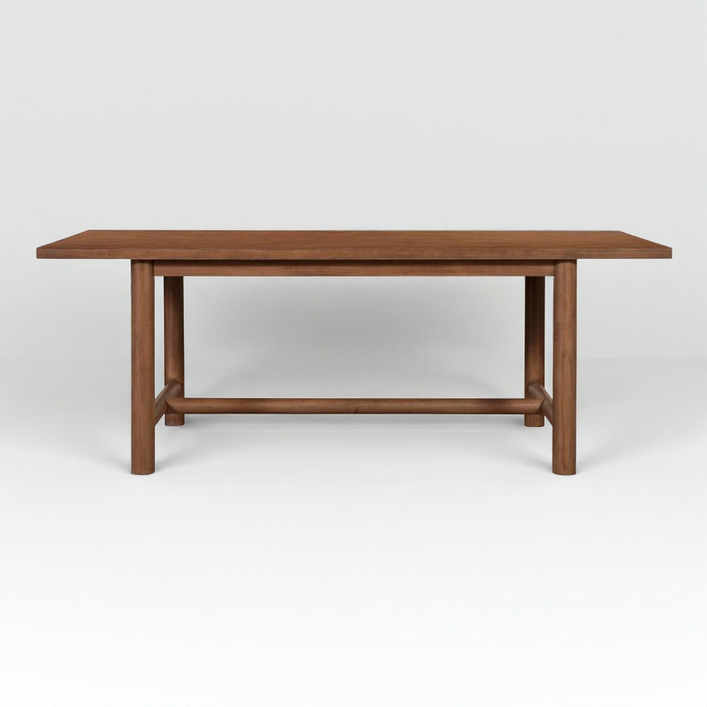 ARDEN DARK PINE WOOD DINING TABLE