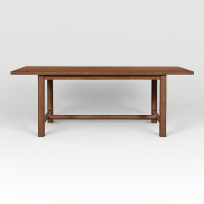 ARDEN DARK PINE WOOD DINING TABLE