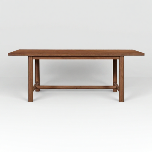 ARDEN DARK PINE WOOD DINING TABLE