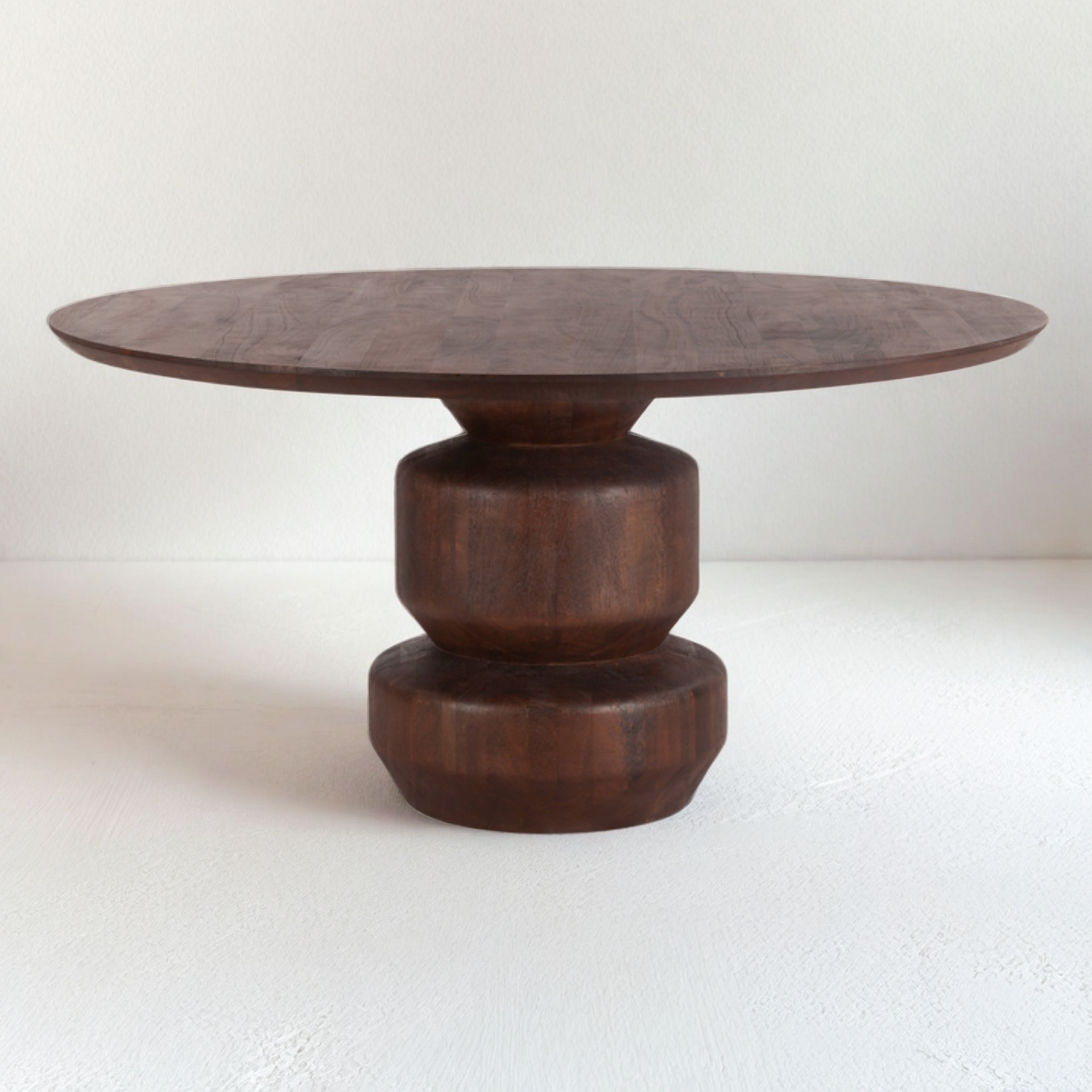 STELLAN 60"RD MANGO WOOD DINING