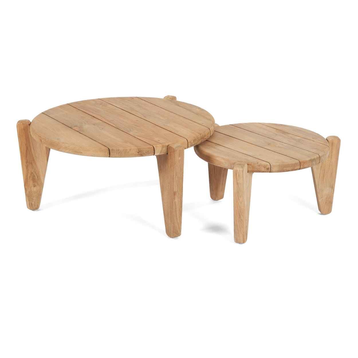 SESEH COFFEE TABLE | RECLAIMED TEAK | IN-OUTDOORS | SET OF 2