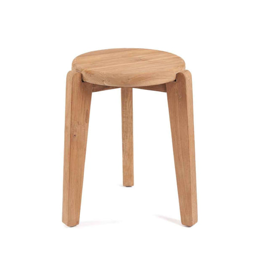SESEH SIDE TABLE +STOOL | RECLAIMED TEAK | IN-OUTDOORS