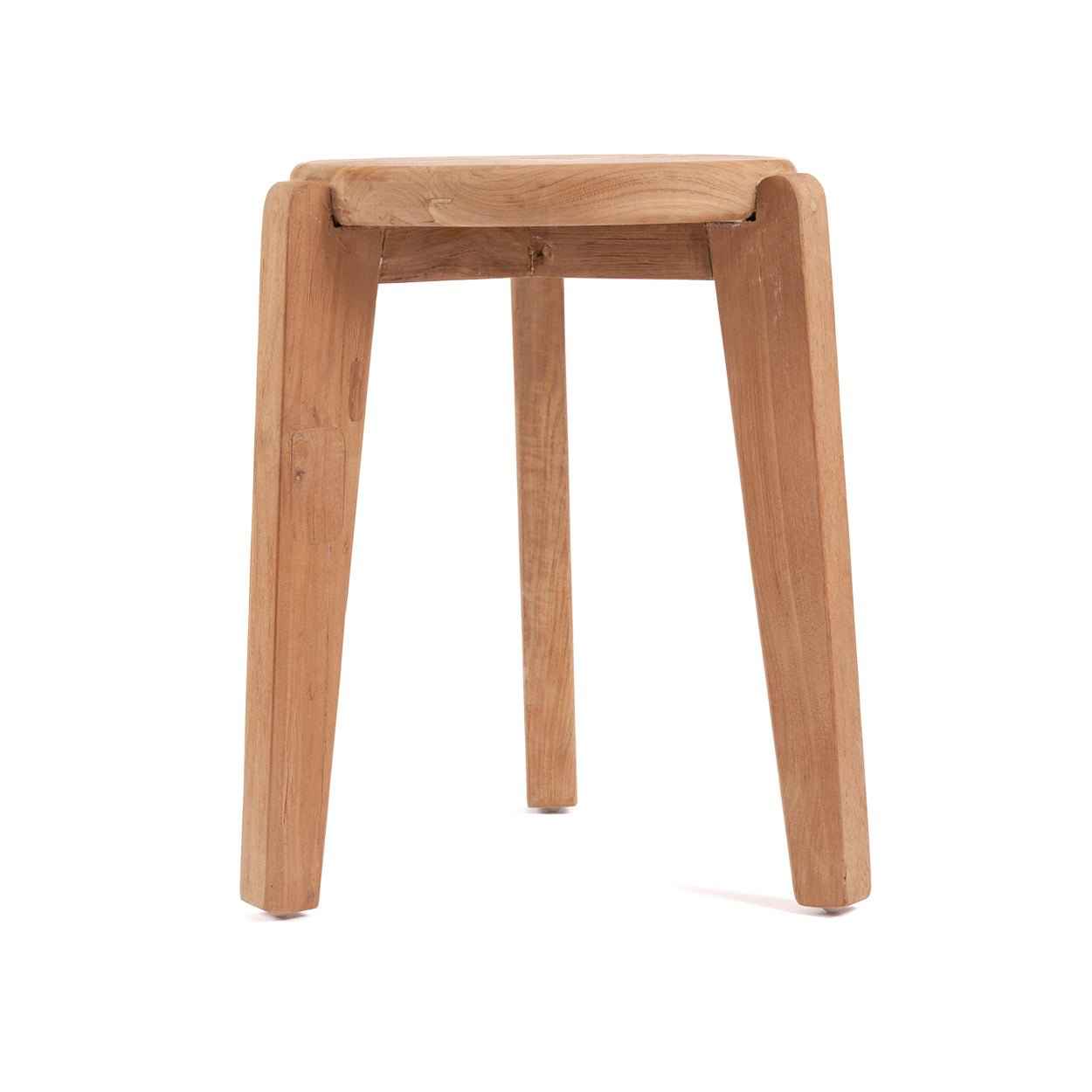 SESEH SIDE TABLE +STOOL | RECLAIMED TEAK | IN-OUTDOORS