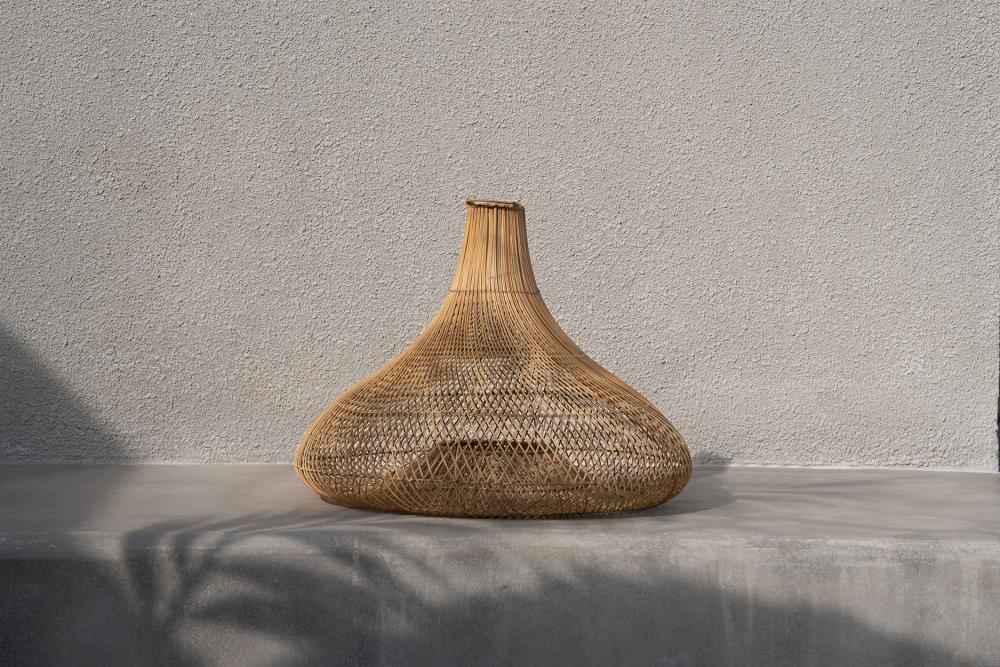 SHALA PENDANT + FLOOR LAMPSHADE | NATURAL | XL
