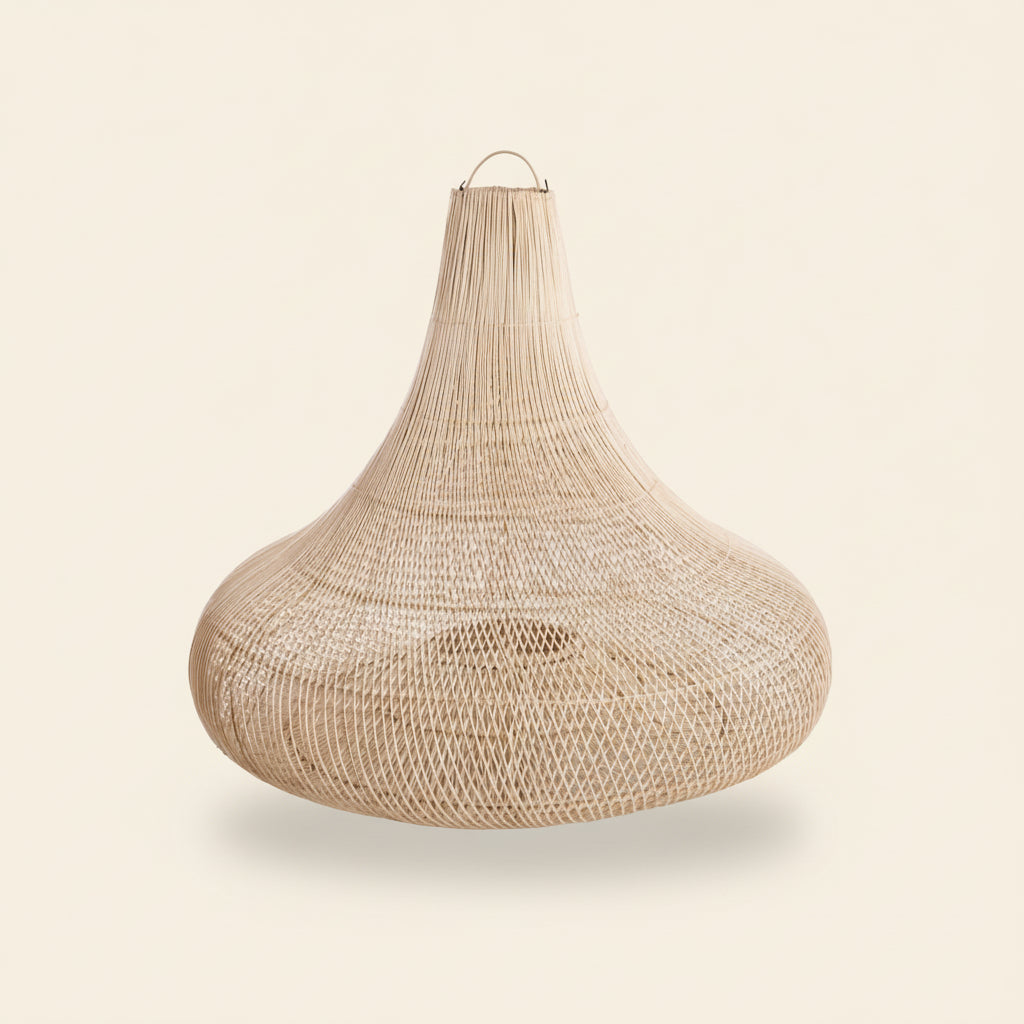 SHALA PENDANT + FLOOR LAMPSHADE | NATURAL | XL