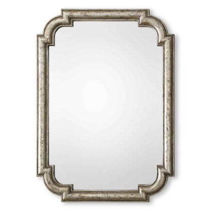 SHANTI DISTRESSED ANTIQUE SILVERLEAF MIRROR
