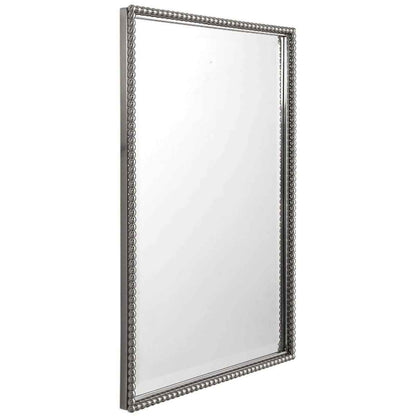 SHERISE BRUSHED NICKEL MIRROR