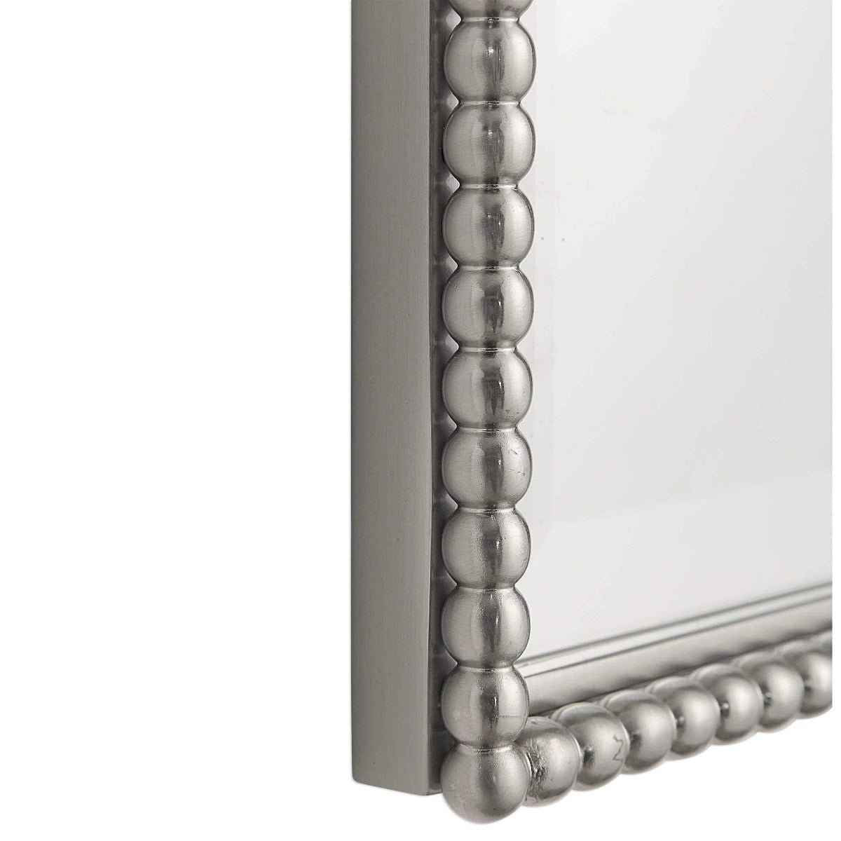 SHERISE BRUSHED NICKEL MIRROR