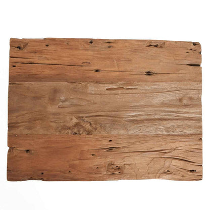 SHOJU STOOL +SIDE TABLE | RECLAIMED TEAK | IN-OUTDOORS | MEDIUM