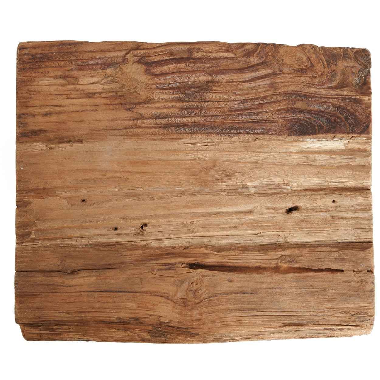 SHOJU STOOL +SIDE TABLE | RECLAIMED TEAK | IN-OUTDOORS | SMALL