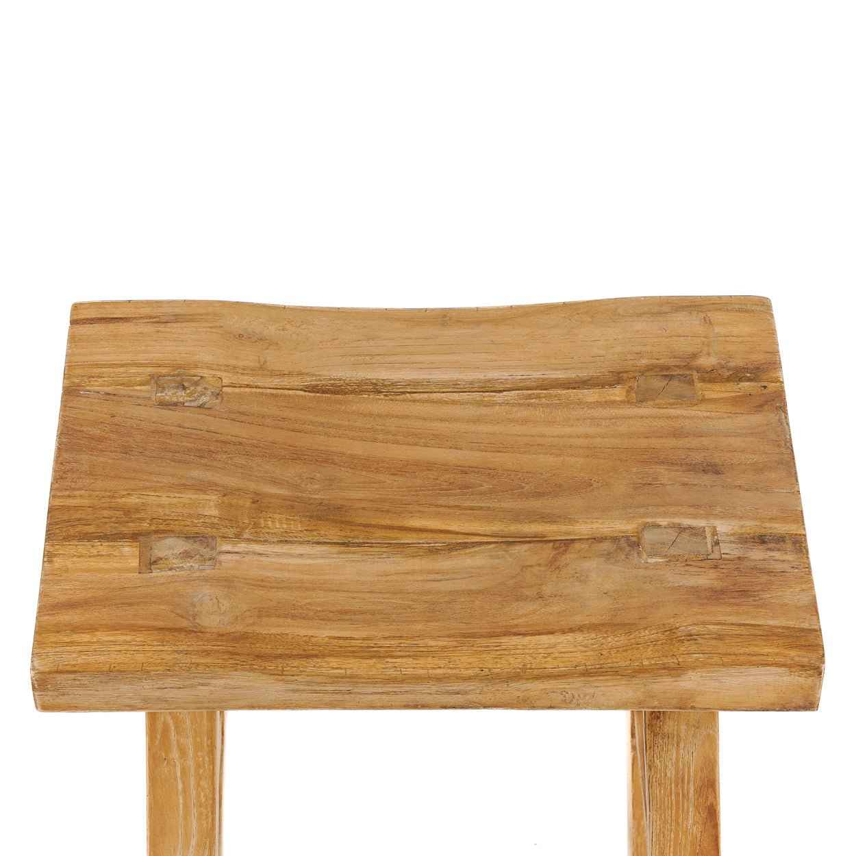 SILLA STOOL | RECLAIMED TEAK | NATURAL