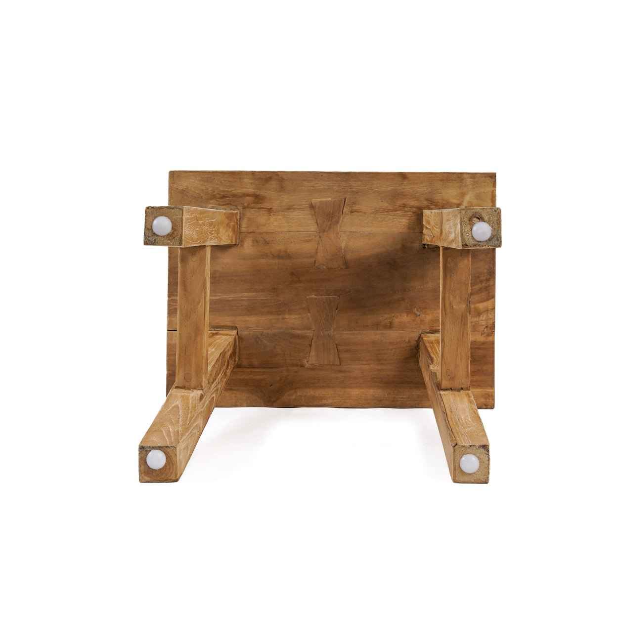 SILLA STOOL | RECLAIMED TEAK | NATURAL