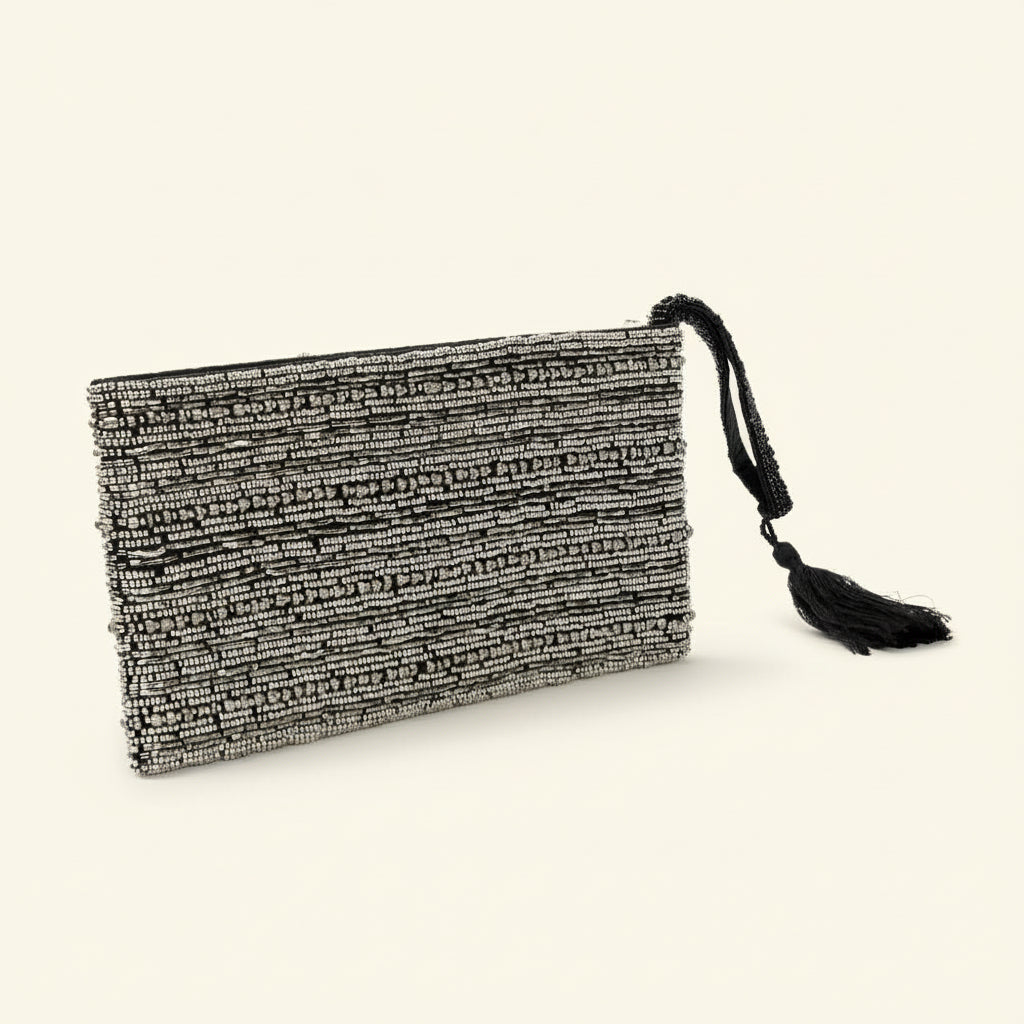 SILVER CLUTCH | FAIR TRADE