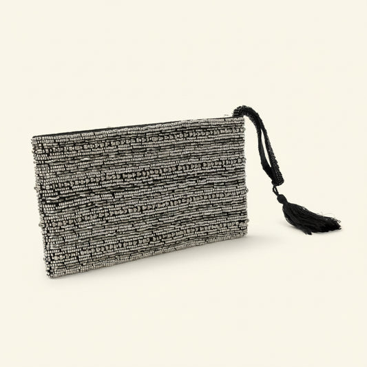 SILVER CLUTCH | FAIR TRADE