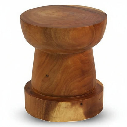 SKAK STOOL + SIDE TABLE / NATURAL