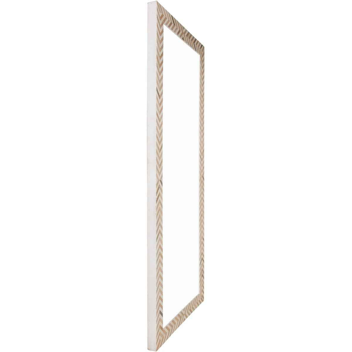 SOCAL CHEVRON STRIPED FLOOR MIRROR