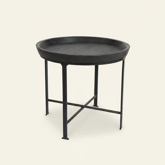 SOHO TRAY SIDE TABLE / CHARCOAL