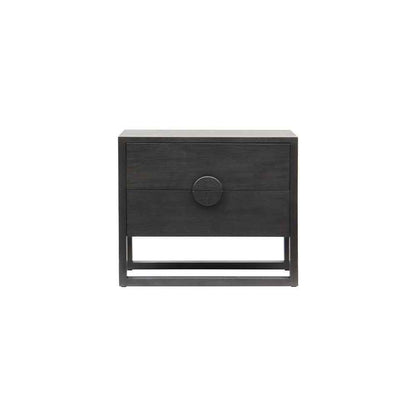 SOLARIS (BED)SIDE TABLE | ROUND HANDLE | CHARCOAL