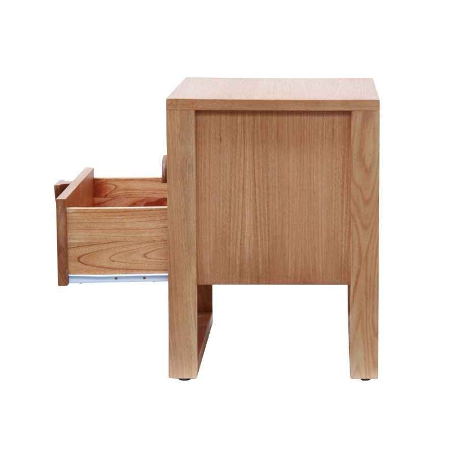 SOLARIS (BED)SIDE TABLE | ROUND HANDLE | NATURAL OAK