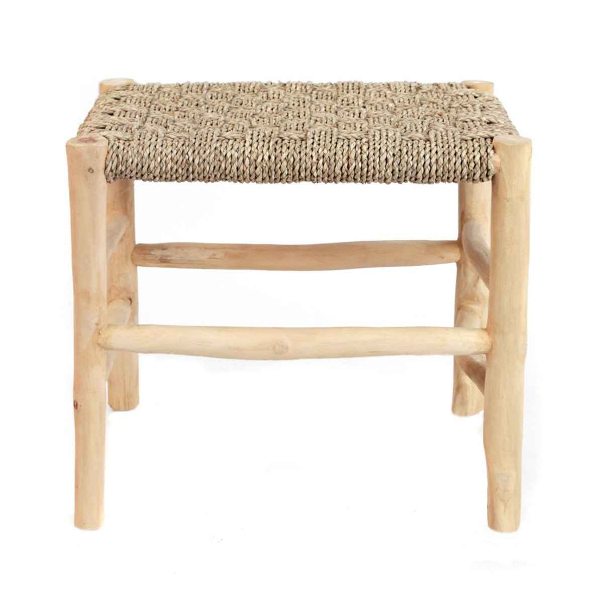 SOUK SEAGRASS STOOL / NATURAL