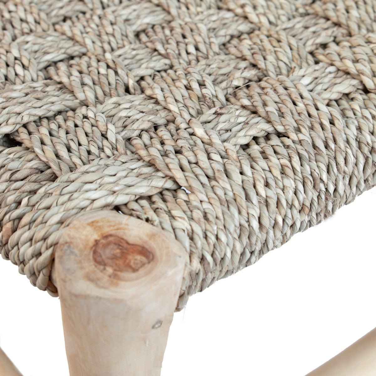 SOUK SEAGRASS STOOL / NATURAL