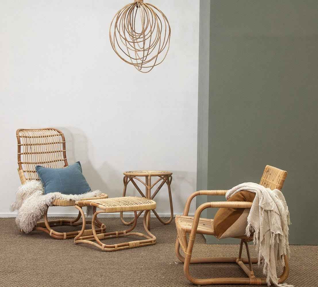SPOKE SIDE TABLE / NATURAL