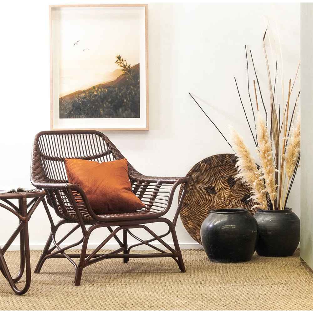 SPOKE SIDE TABLE / NATURAL