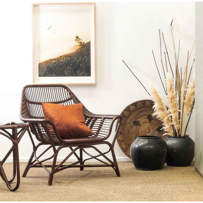 SPOKE SIDE TABLE / NATURAL