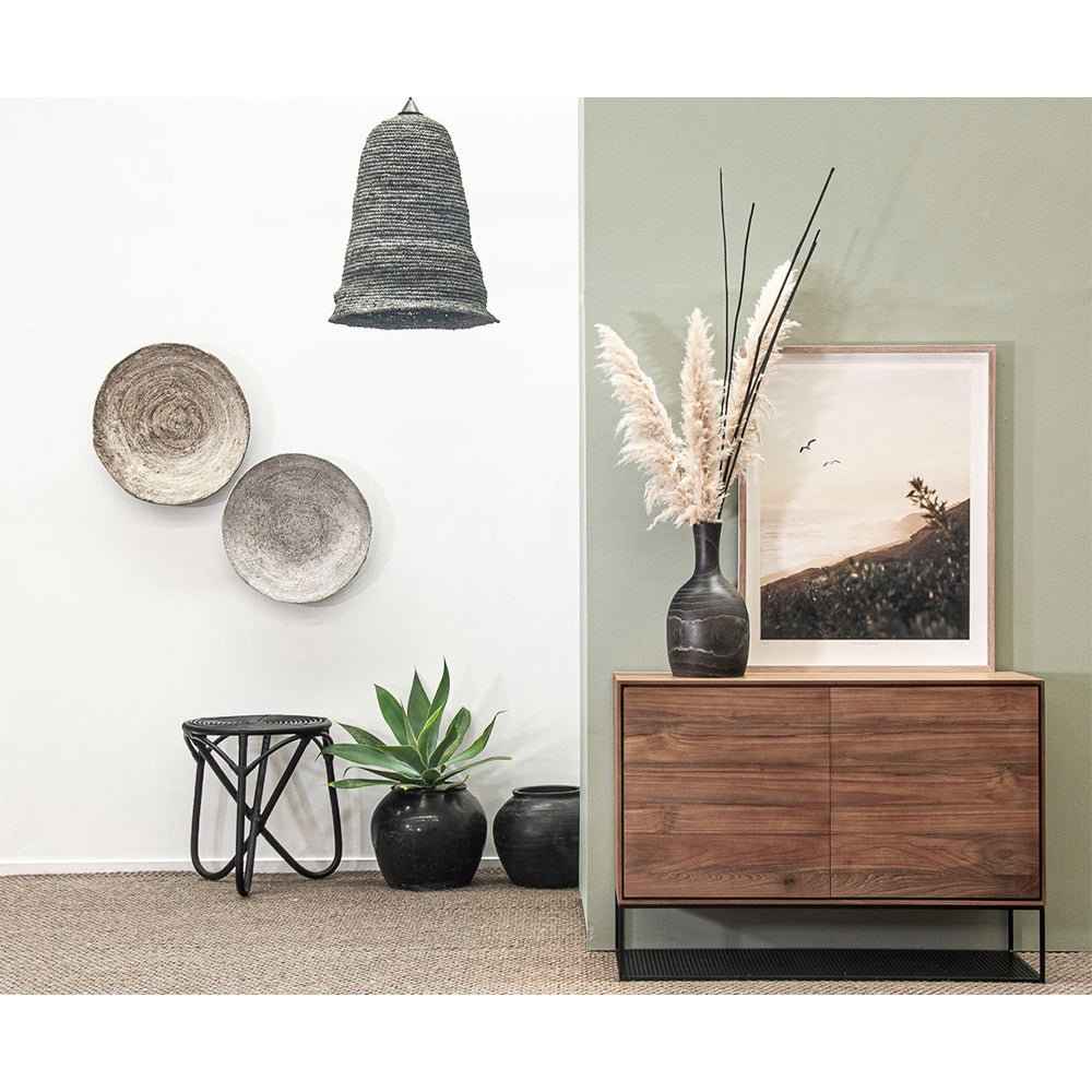SPOKE SIDE TABLE / NATURAL