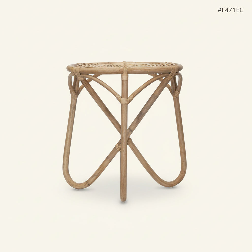 SPOKE SIDE TABLE / NATURAL