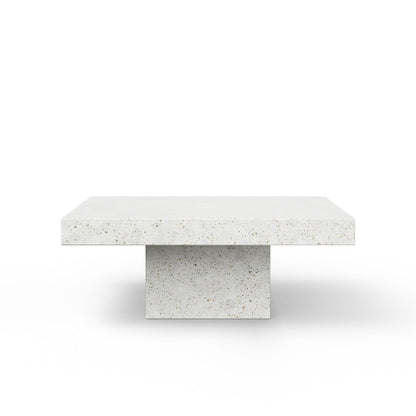 CONCRETE SLAB COFFEE TABLE: SQUARE