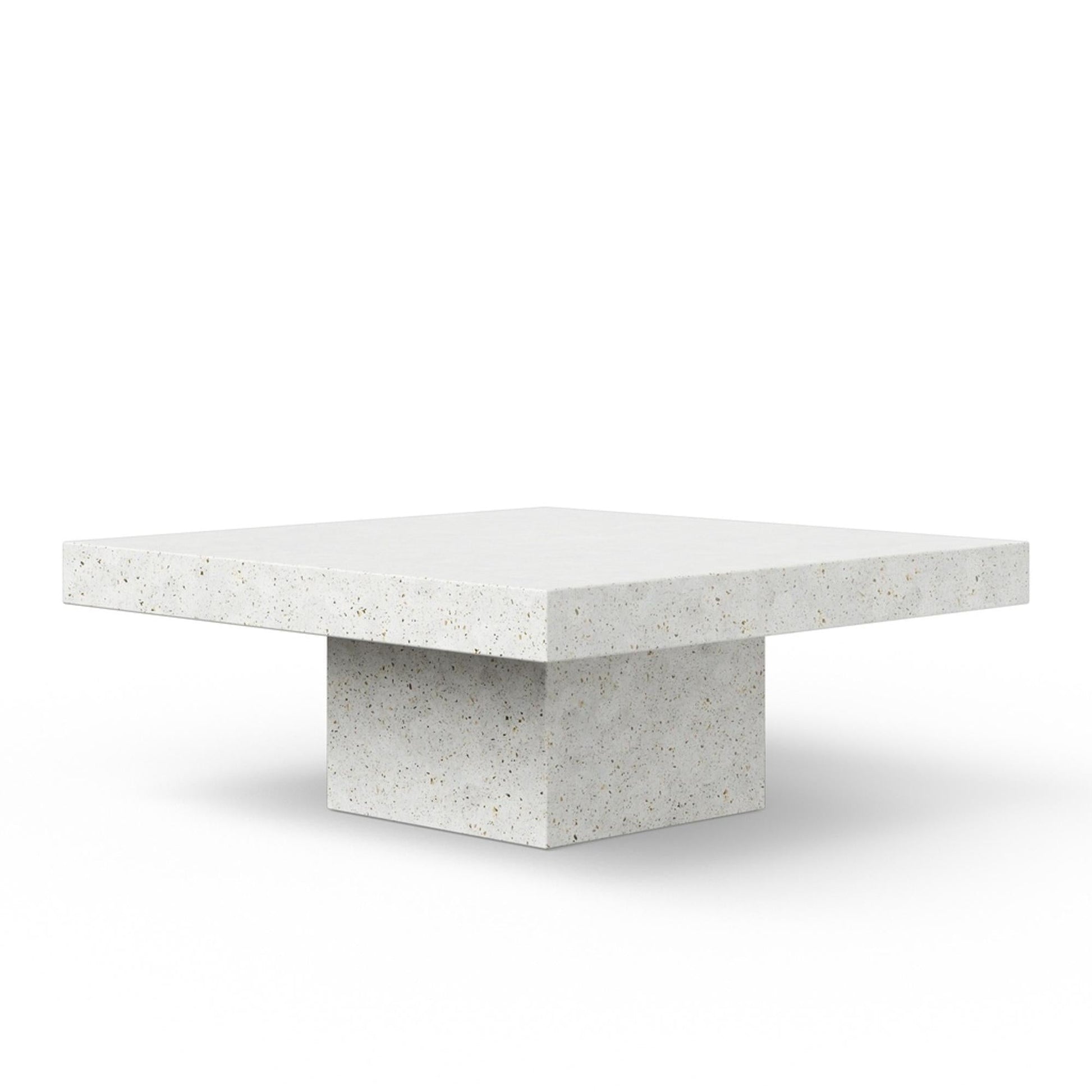 CONCRETE SLAB COFFEE TABLE: SQUARE