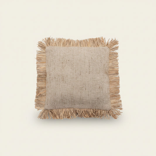 ST TROPEZ CUSHION COVER | NATURAL | 40 x 40 cm