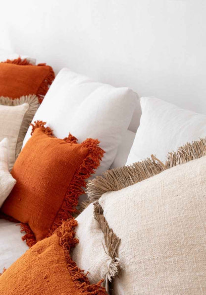 ST TROPEZ CUSHION COVER | NATURAL WHITE | 60 x 60 cm