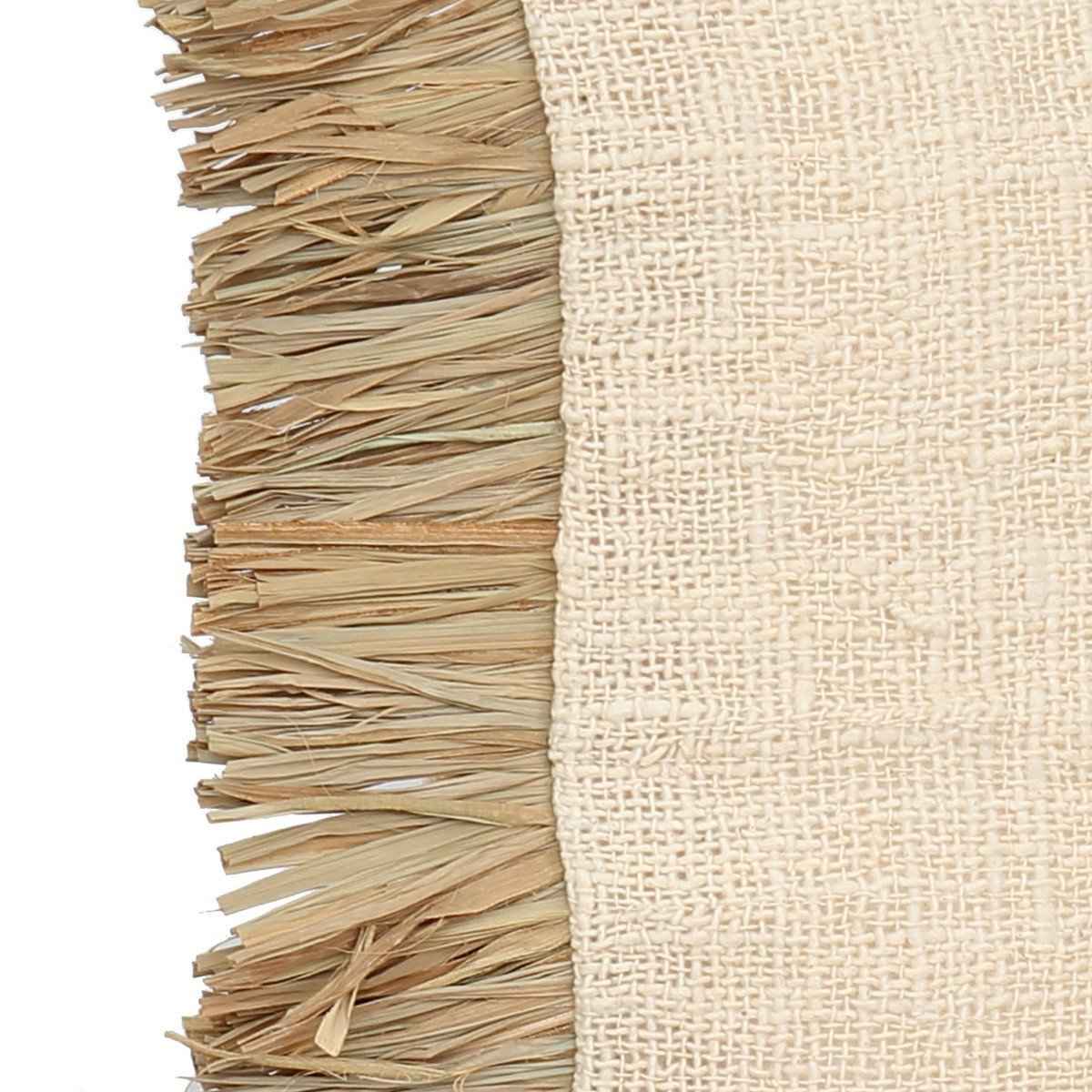 ST TROPEZ CUSHION COVER | NATURAL WHITE | 60 x 60 cm
