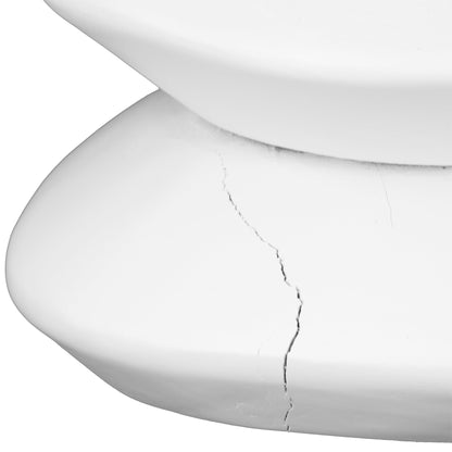 STACKS STOOL + SIDE TABLE | WHITE - Green Design Gallery
