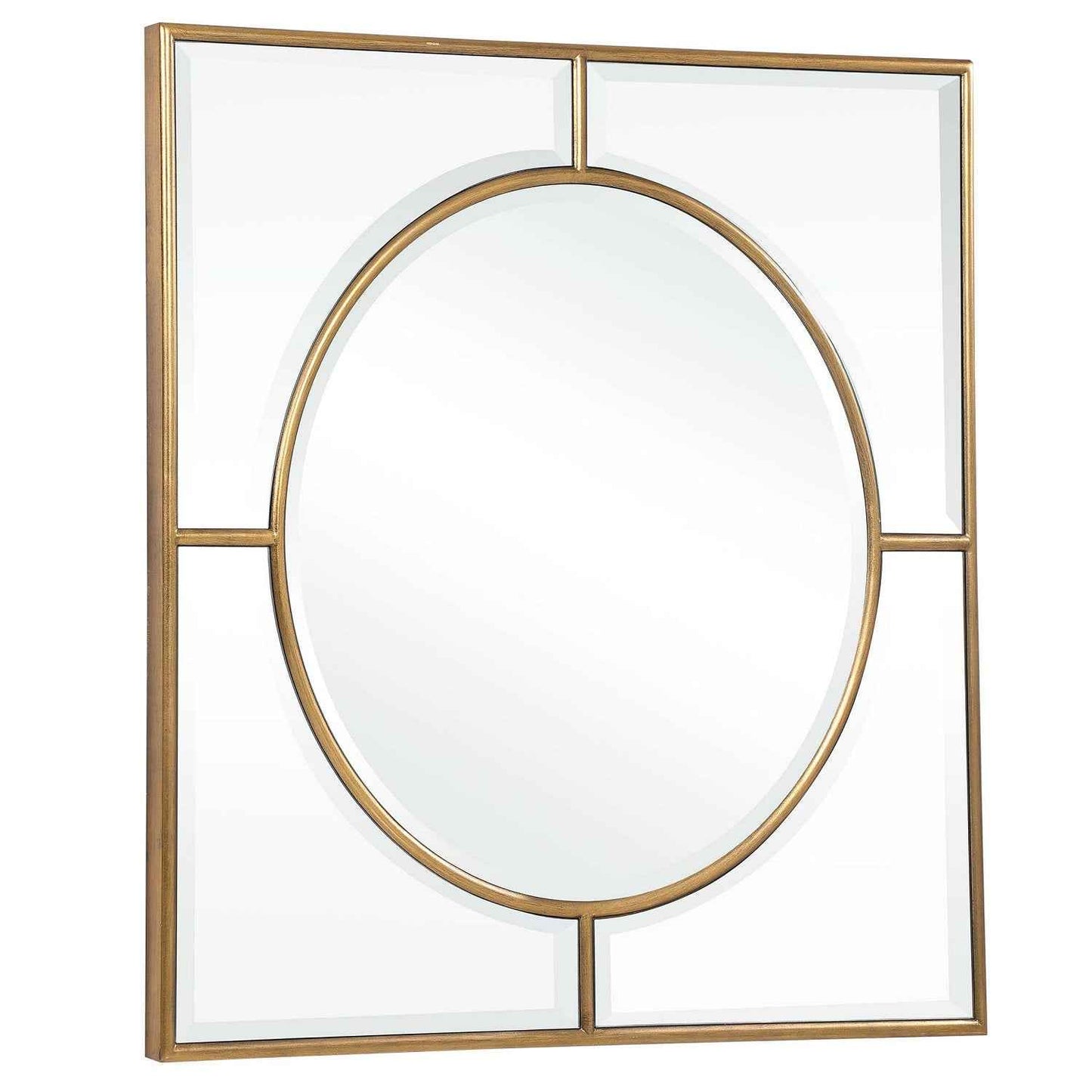 STANFORD GILDED SQUARE MIRROR