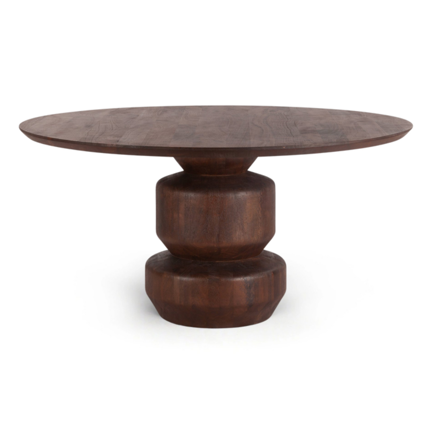 STELLAN 60"RD MANGO WOOD DINING