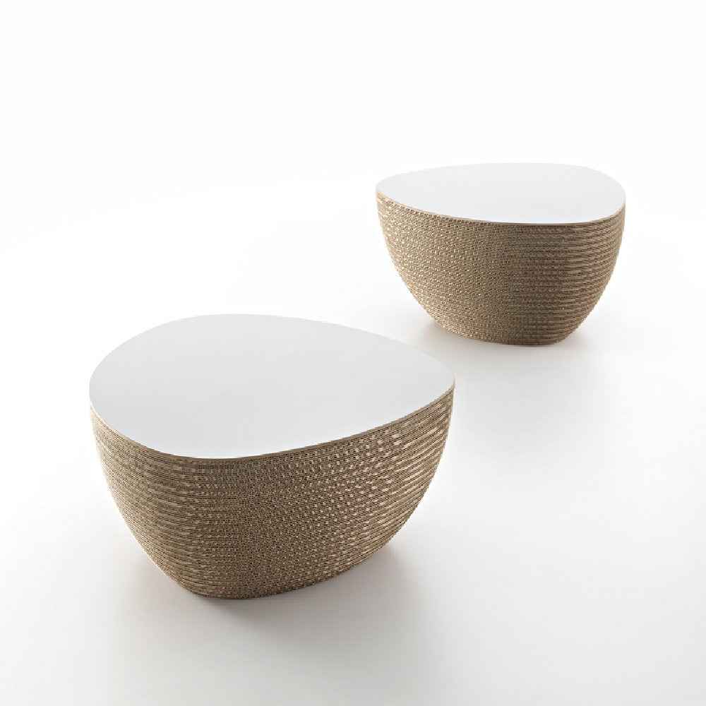 Stone Coffee & Side Table | Natural