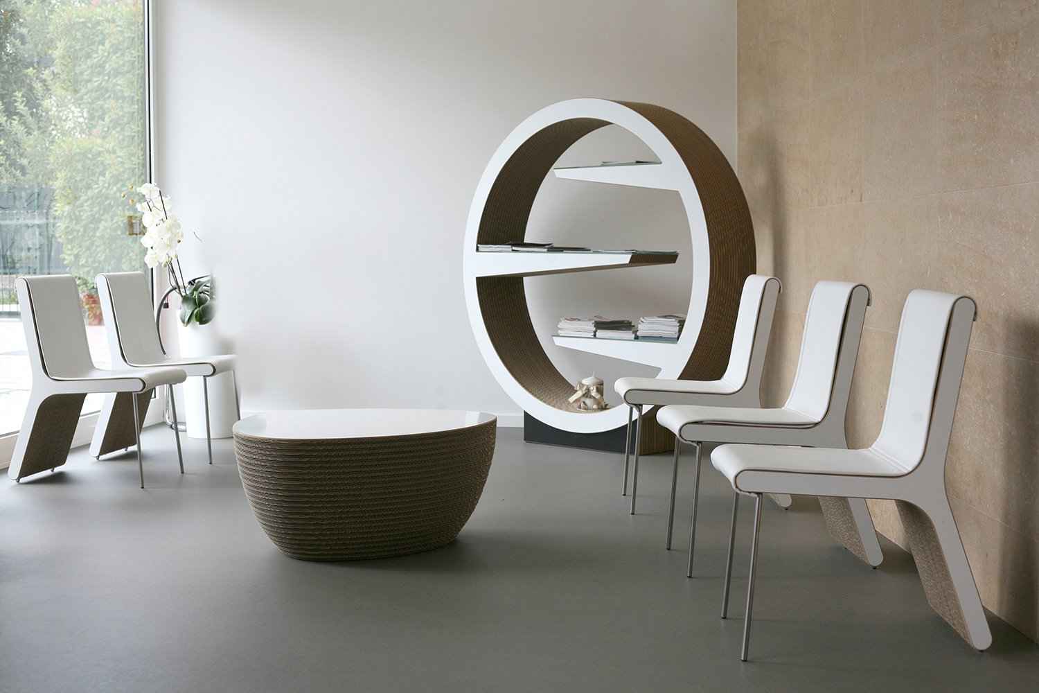 Stone Coffee & Side Table | Natural