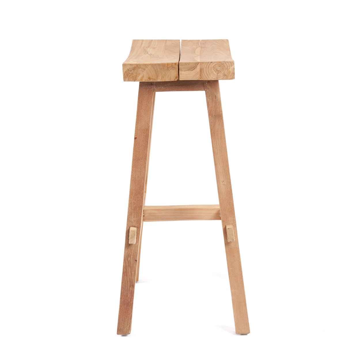 TABANAN STOOL | NATURAL | RECLAIMED TEAK | IN-OUTDOORS